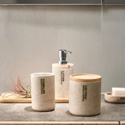 CASA New Resin Soporte De Algodones Natural Best Sale