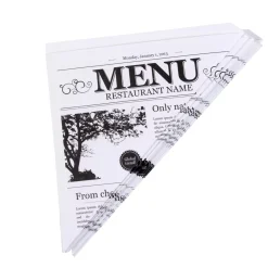 CASA Njam Cucuruchos Juego De 10 Negro, Blanco Shop