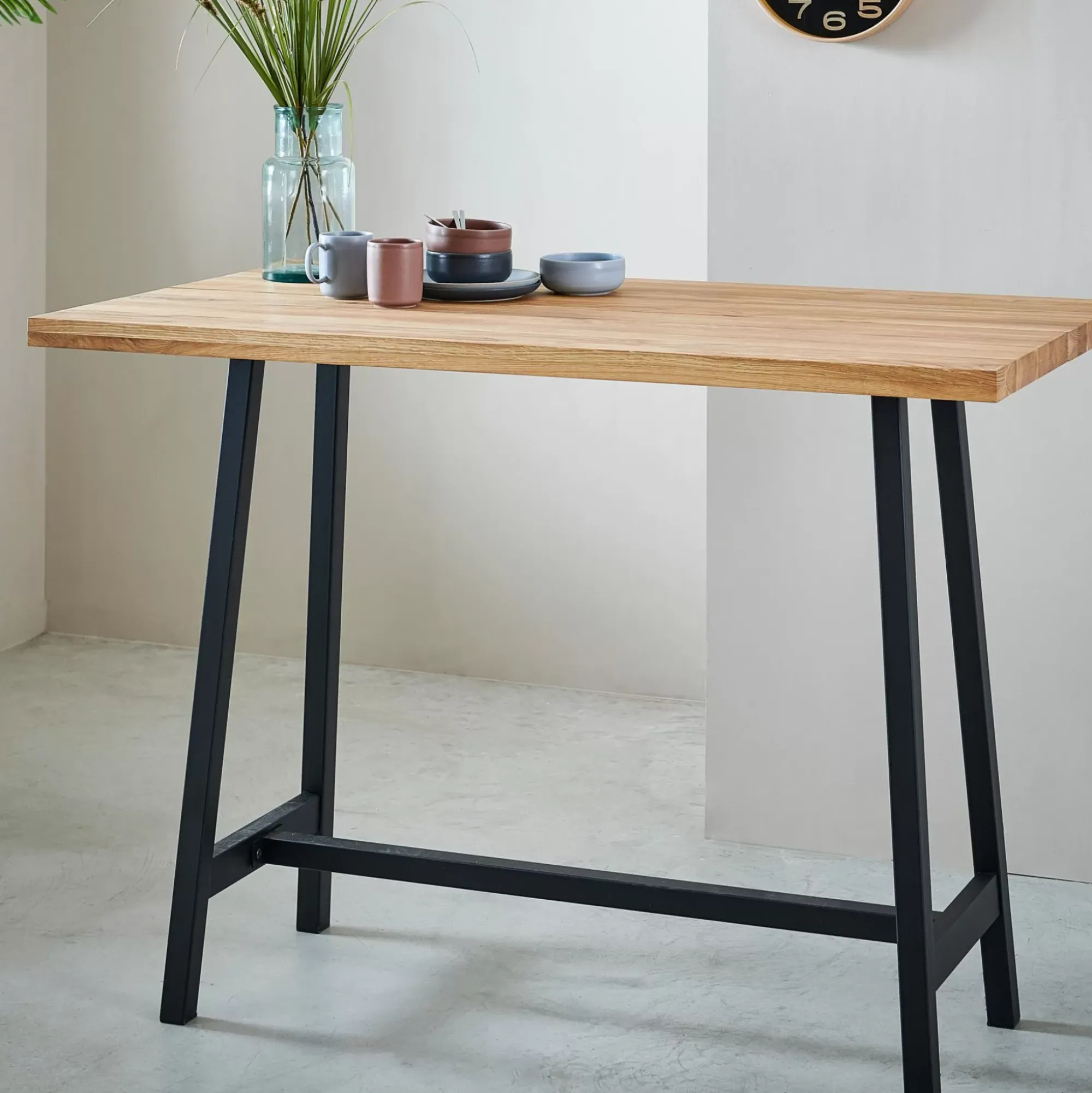 CASA Oak Split Mesa De Bar Natural Online