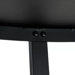 CASA Ovala Mesita De Salon Negro Best Sale