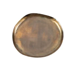 CASA Ovals Bandeja Para Presentar Dorado Cheap
