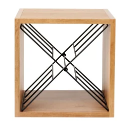 CASA Oxo Botellero Negro, Natural, Multicolor Best