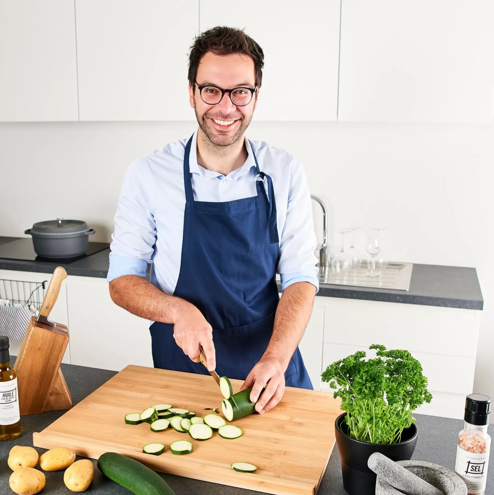 CASA Panda Tabla De Cortar Para Encimera Natural Discount