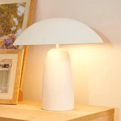 CASA Pandi Lampara De Mesa Blanco Apagado Shop