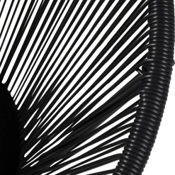 CASA Papayo Silla Lounge Negro Outlet