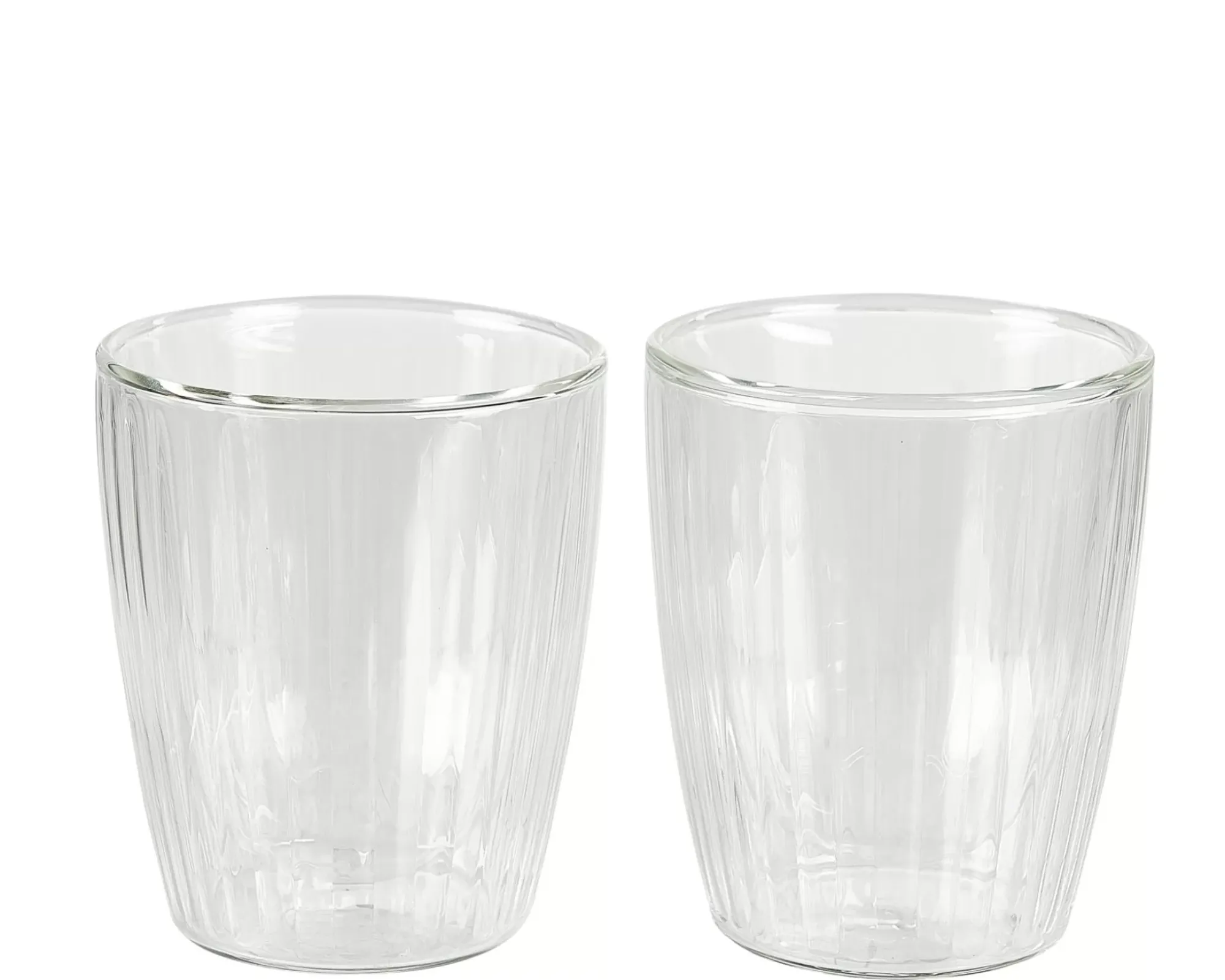 CASA Pausa Vaso De Doble Pared Juego De 2 Transparente Best Sale