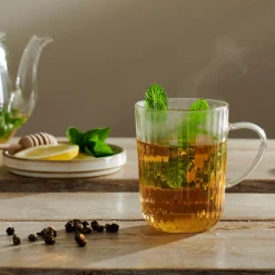 CASA Pausa Vaso De Te Con Asa Transparente Sale