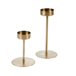 CASA Phantom Soporte Para Vela Pequena Oro Claro Hot