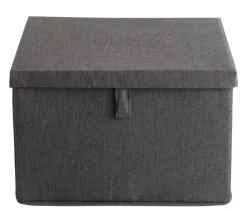CASA Rango Caja De Almacenaje Gris Oscuro Hot