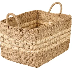 CASA Rayas Cesta L Natural Sale