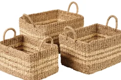 CASA Rayas Cesta M Natural Clearance