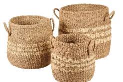 CASA Rayas Cesta M Natural Fashion