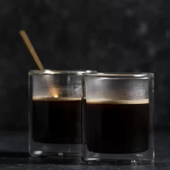 CASA Relax Vaso De Doble Pared Juego De 2 Transparente Flash Sale