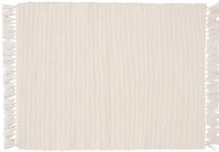 CASA Rina Mantel Individual Blanco Clearance