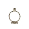 CASA Rings Candelabro Plateado Best Sale