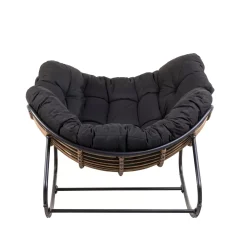 CASA Rocko Mecedora Negro Shop