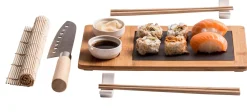 CASA Samourai Juego Para Sushi De 10 Piezas Natural Flash Sale