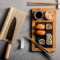 CASA Samourai Juego Para Sushi De 10 Piezas Natural Flash Sale