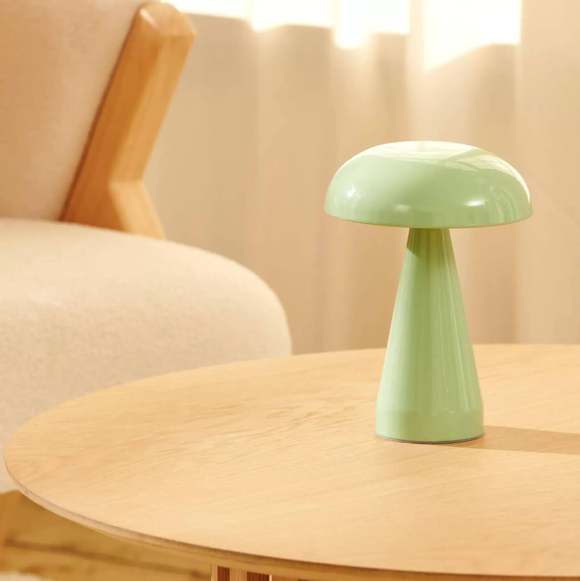 CASA Shroomlight Lampara De Mesa Menta Online
