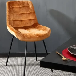 CASA Silka Silla De Comedor Negro, Marron New