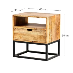 CASA Stavros Mesilla De Noche Natural Sale