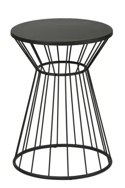 CASA Strapes Mesa Auxiliar Negro Flash Sale