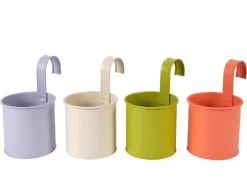 CASA Tanaman Macetero Colgante 4 Colores Blanco Apagado Fashion