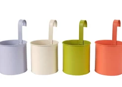 CASA Tanaman Macetero Colgante 4 Colores Naranja New