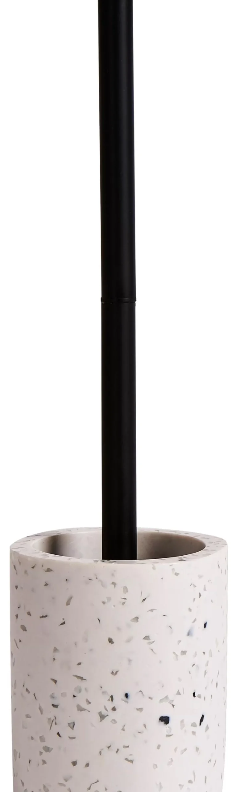 CASA Terrazzo Cepillo Wc En Soporte Blanco New