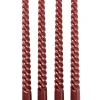 CASA Twist Velas Retorcidas Juego De 4 Rojo Cheap
