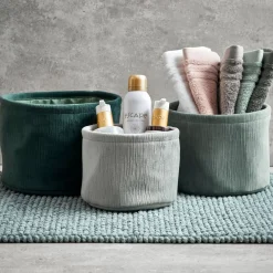 CASA Verda Cesta De Almacenaje Gris Best