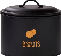 CASA Vira Fiambrera Para Galletas Negro New