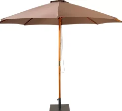 CASA Wood Parasol Sin Pie Taupe Store