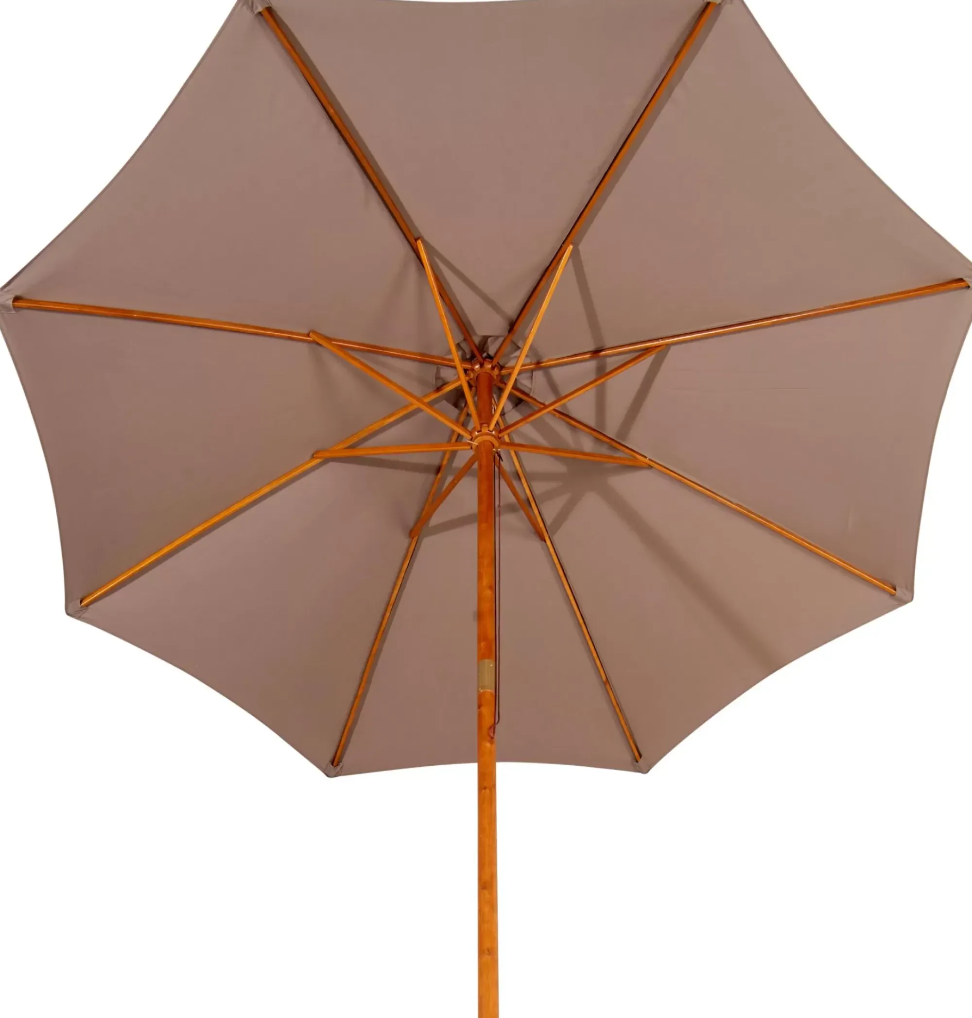 CASA Wood Parasol Sin Pie Taupe Store