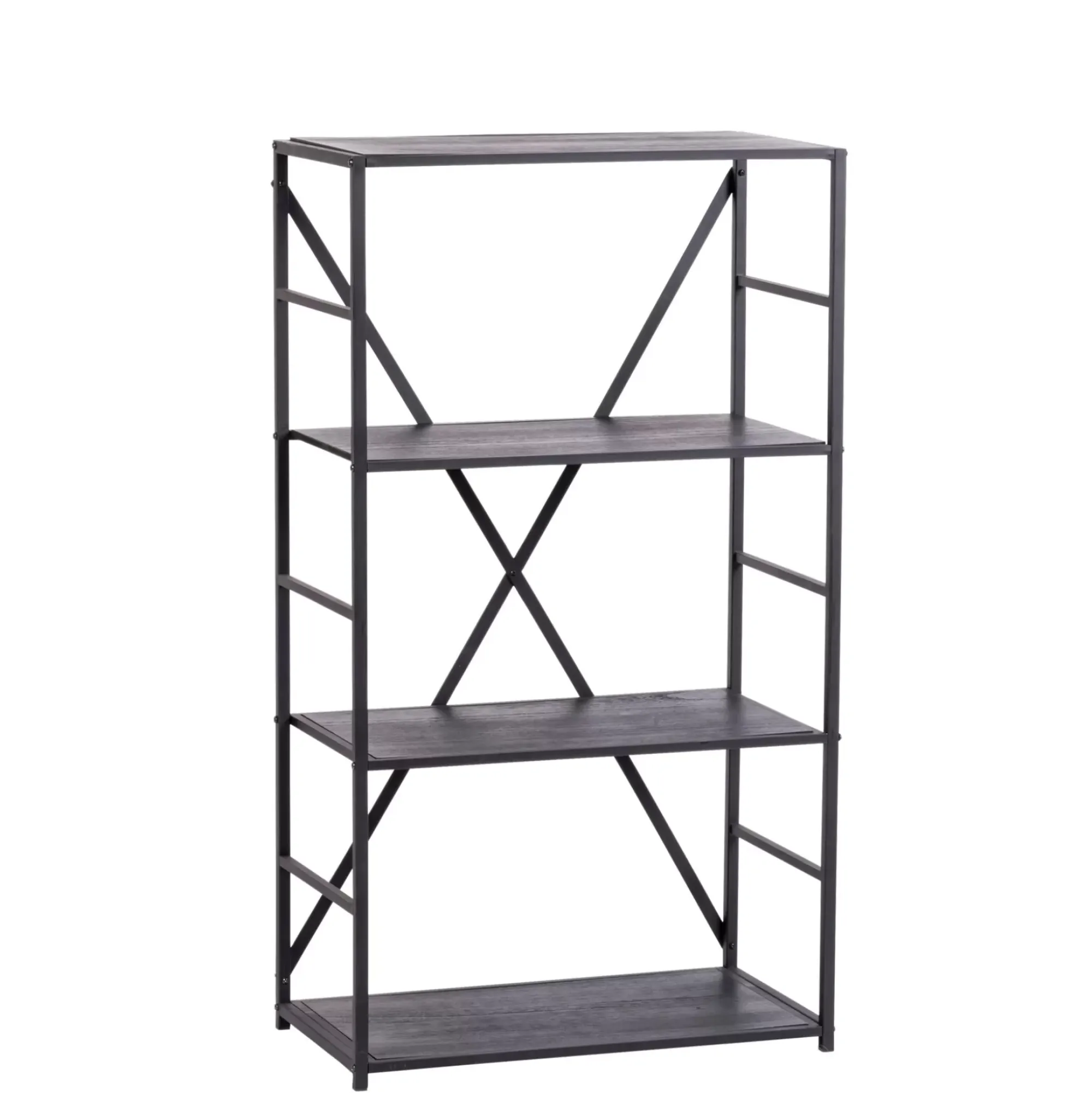 CASA Xavier Estanteria De Pared Negro Shop