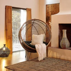 CASA Zalou Lampara De Mesa Negro Cheap