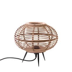 CASA Zanzi Lampara De Mesa E27 Natural Hot