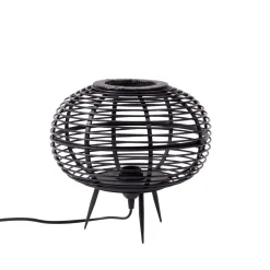 CASA Zanzi Lampara De Mesa E27 Negro Sale