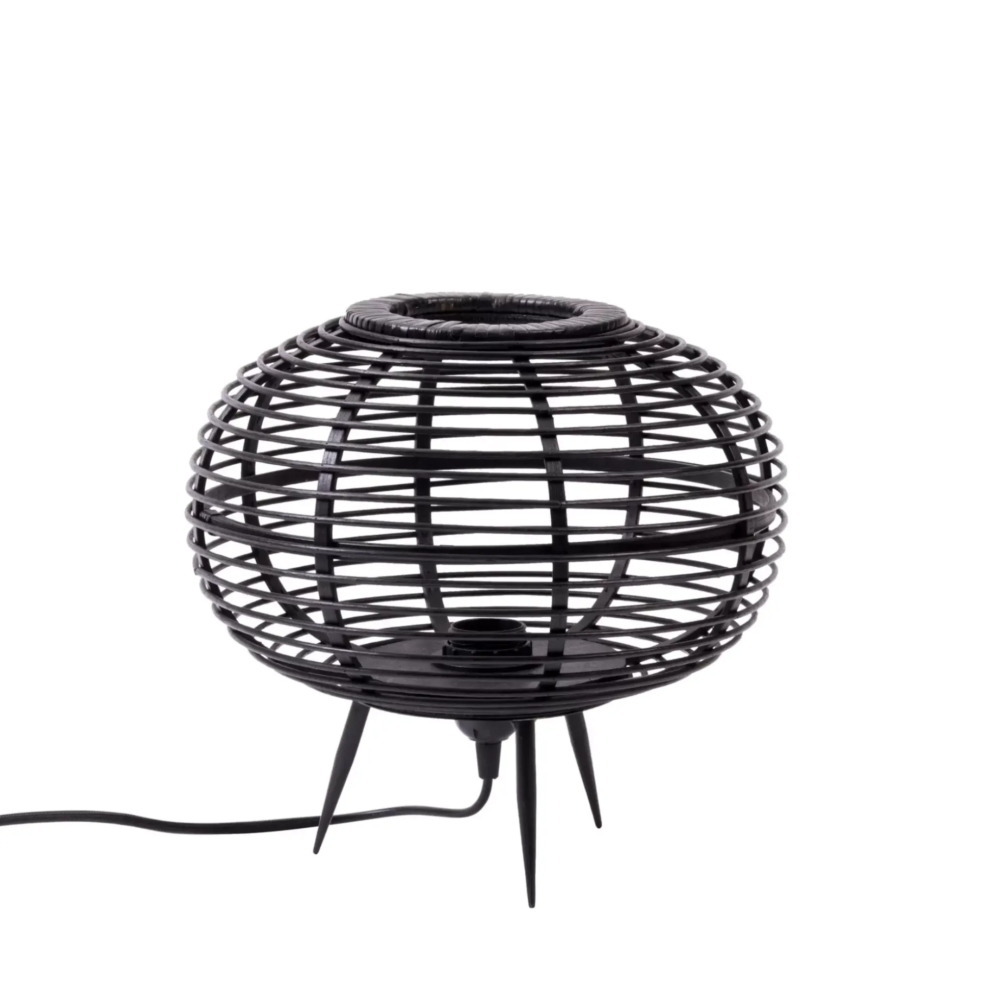 CASA Zanzi Lampara De Mesa E27 Negro Sale